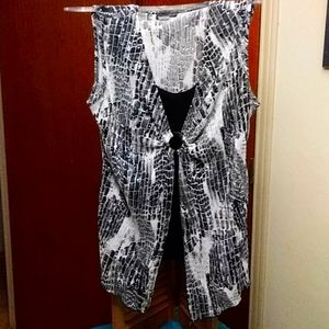 Alligatotr/ Crocodile print blouse